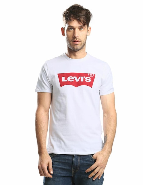 abajo texto Digital Playera Levi's cuello redondo para hombre | Liverpool.com.mx