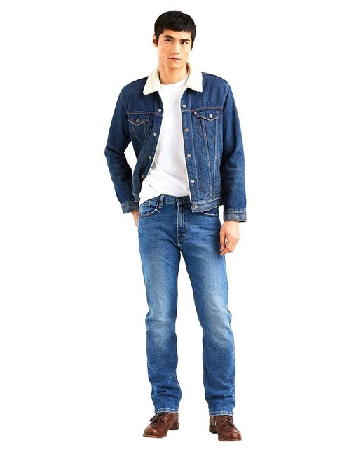 Jeans straight Levi's 505 obscuro para hombre en Liverpool