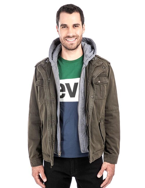 levis verde militar