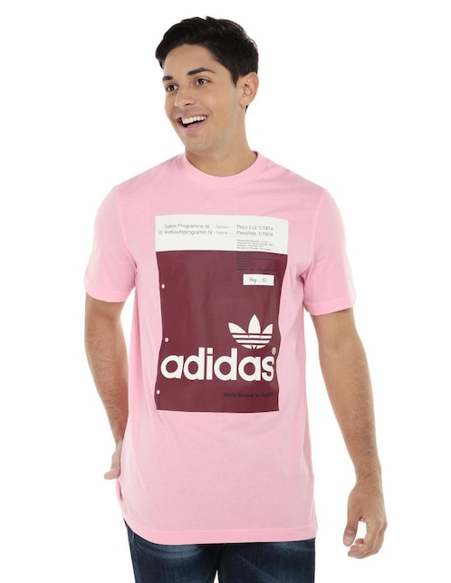 playeras adidas rosas