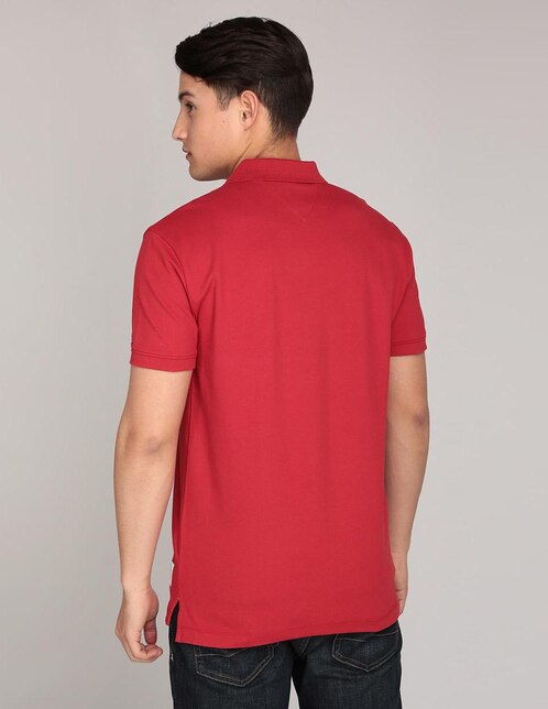 Playera polo Tommy Hilfiger roja en Liverpool