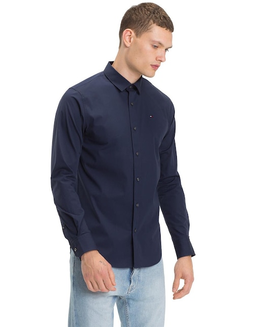 Camisa casual Tommy Jeans manga larga para hombre en Liverpool