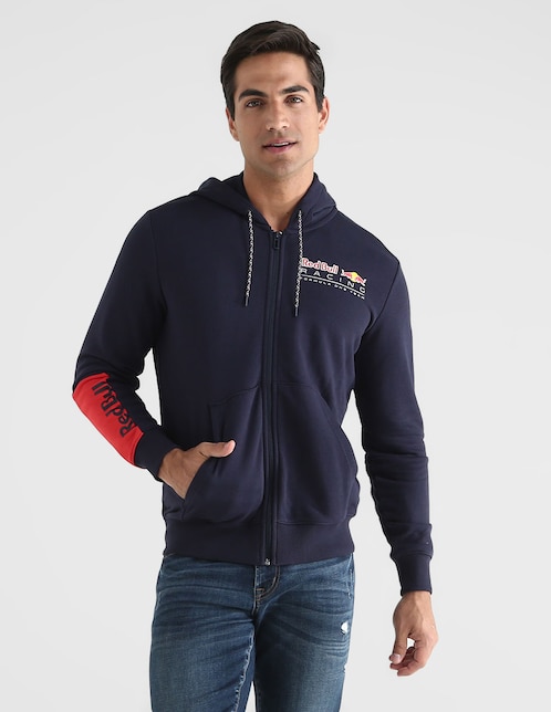 Chamarra casual Puma Motorsport de algodón para hombre