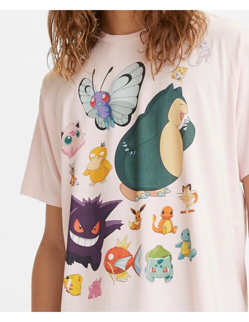Playera Levi's cuello redondo estampado Pokémon unisex en Liverpool