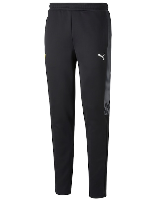 Pants regular con elástico para hombre