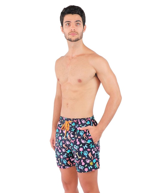 Traje de baño con bolsillos para hombre