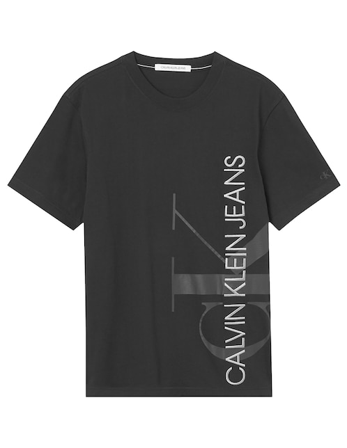 Playera Calvin Klein cuello redondo estampado logotipo para hombre en  Liverpool