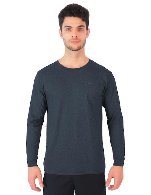 Playera cuello redondo para hombre
