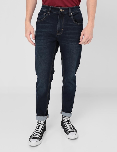 Jeans skinny That's It lavado deslavado para hombre