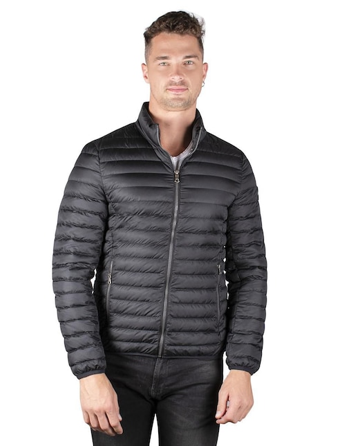 Chamarra casual capitonada para hombre