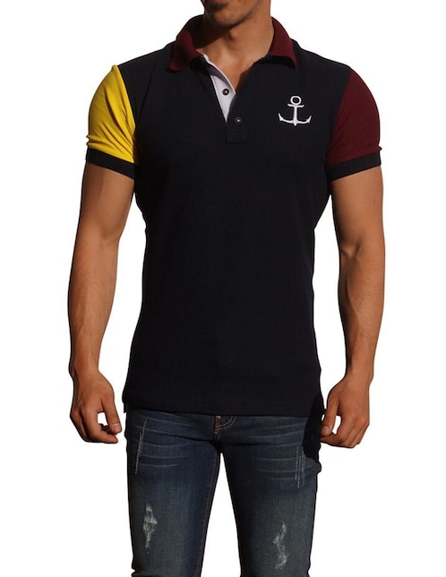 Playera tipo polo Polo Comb Mg para hombre 1