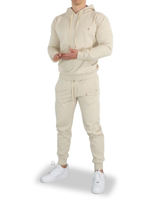 Conjunto pants slim john leopard con elástico para hombre