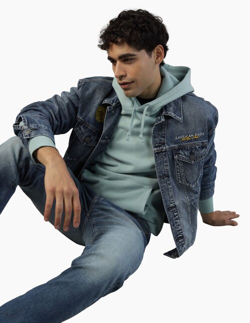 Chamarra American Eagle de mezclilla para hombre Liverpool