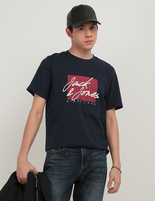 Playera Jack & Jones cuello redondo para hombre