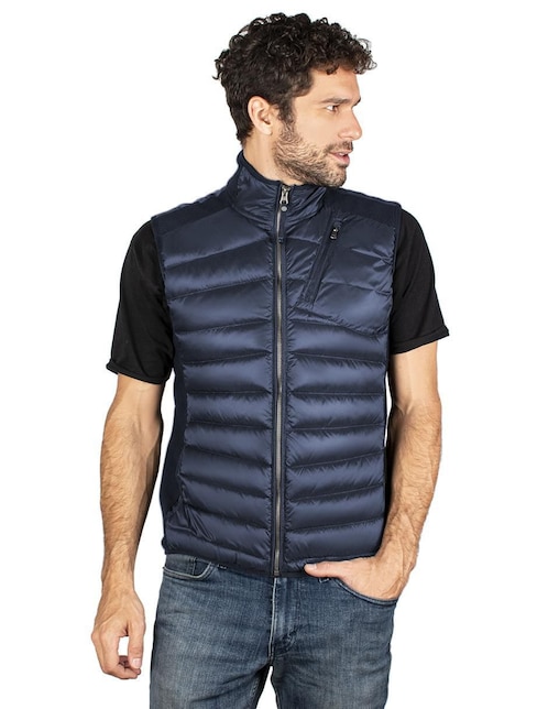 Chaleco impermeable capitonado para hombre 1