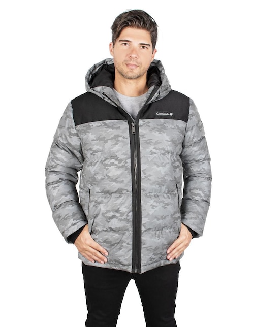 Chamarra impermeable capitonado para hombre Chamarra impermeable capitonado para hombre