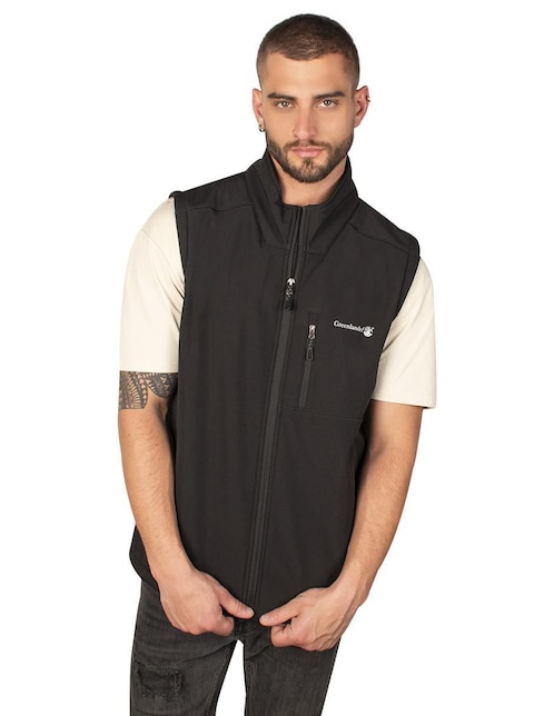 Chaleco impermeable con bolsillos para hombre