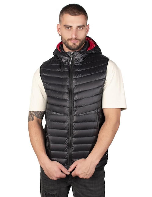Chaleco Greenlander con capucha para hombre