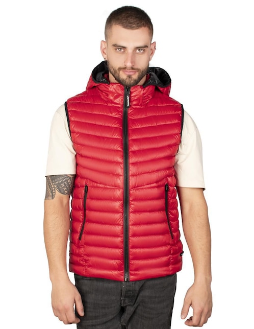 Chaleco con capucha para hombre 1