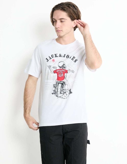 Playera Jack & Jones cuello redondo para hombre