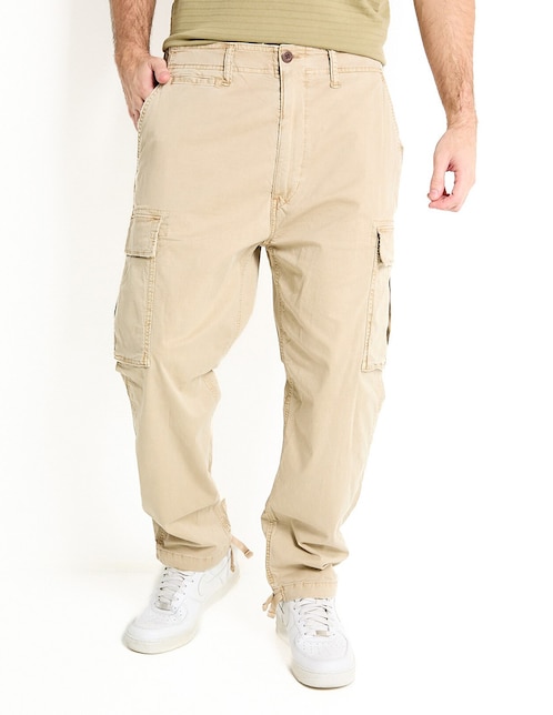 Pantalón cargo recto American Eagle de algodón para hombre