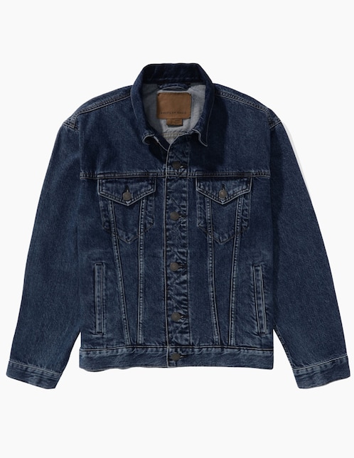 Chamarra casual American Eagle de algodón para hombre