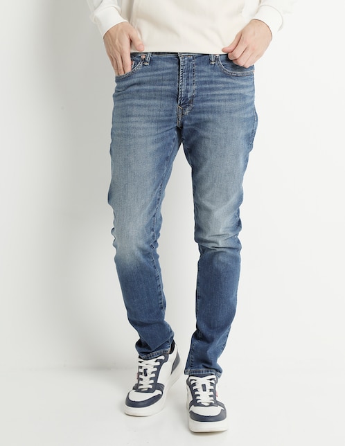 Jeans slim American Eagle lavado stone wash para hombre