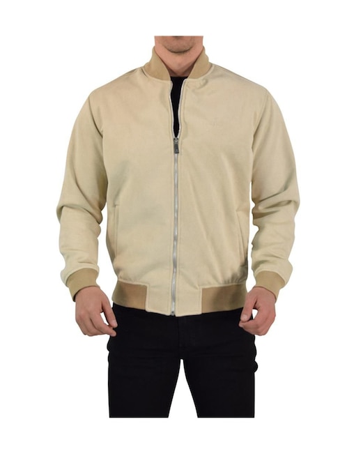 Chamarra John Leopard con bolsillos para hombre