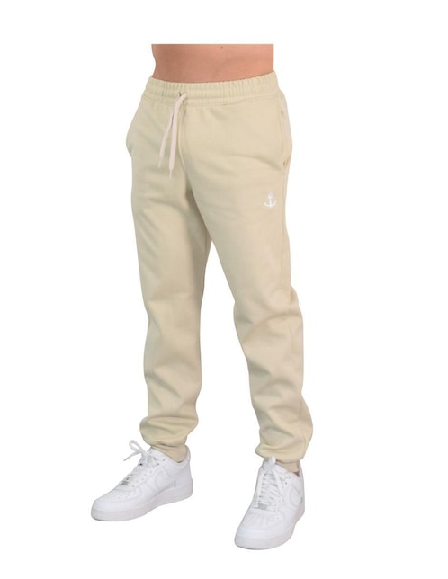 Jogger regular john leopard chillout chillout fleece "estampado" liso con bolsillos "para hombre"