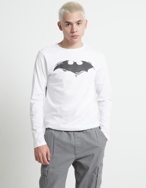 Playera Batman cuello redondo para hombre