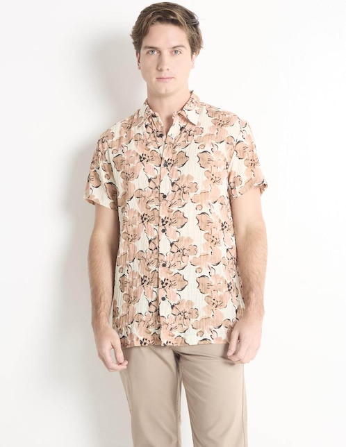Camisa casual That's It de algodón manga corta para hombre