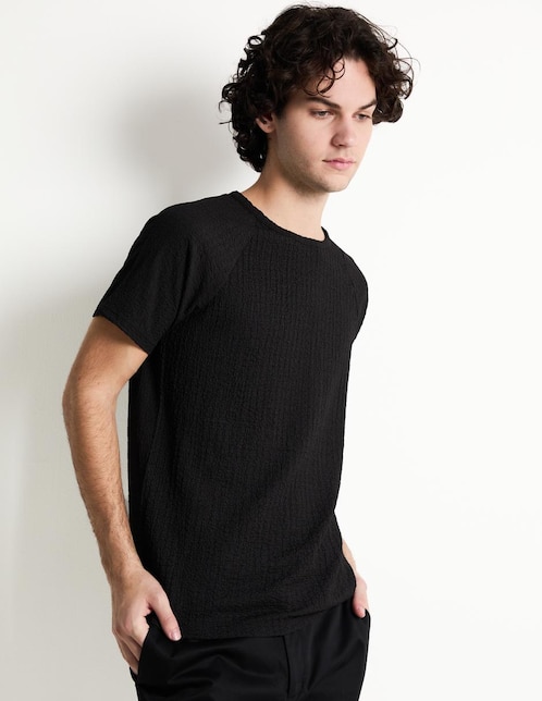 Playera cuello redondo para hombre