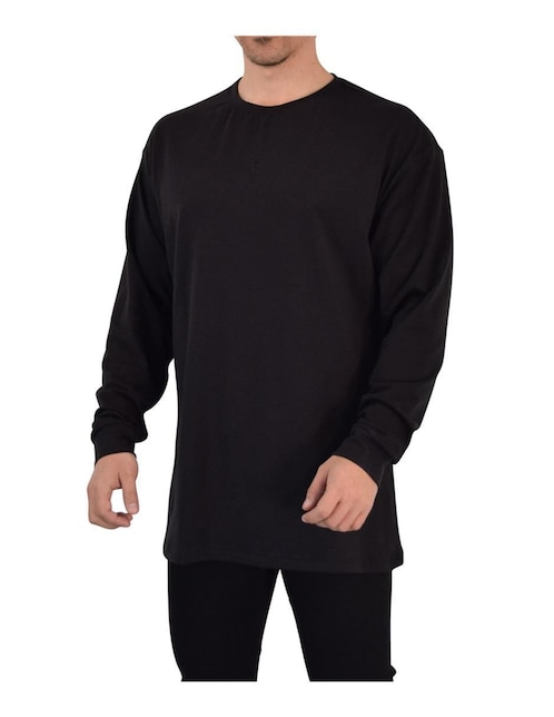 Playera oversized stealth cuello redondo para hombre 1