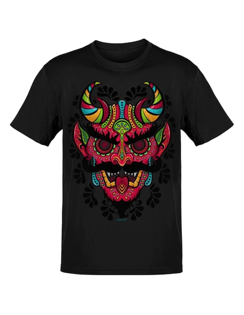 Playera Karani-Art urbano cuello redondo para hombre