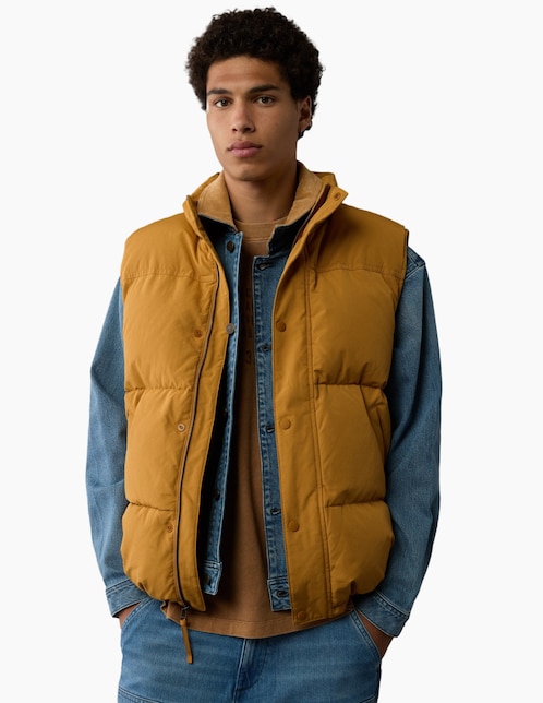 Chaleco American Eagle capitonado para hombre