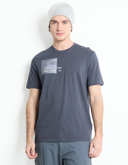 Playera Calvin Klein cuello redondo para hombre