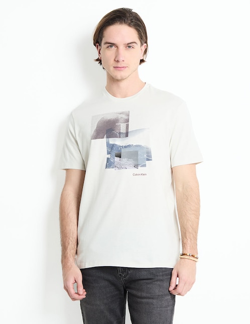 Playera Calvin Klein cuello redondo para hombre