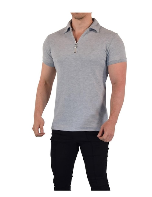 Playera tipo polo Polo Anchor Zipper para hombre 1