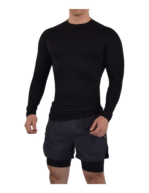 "set playera/playera" john leopard  speed compression "cuello" redondo "para hombre"