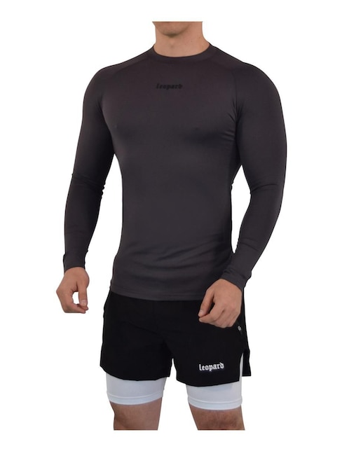 Playera speed compression cuello redondo para hombre 1