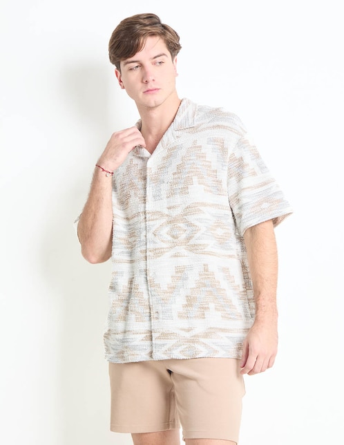 Camisa casual That's It manga corta para hombre
