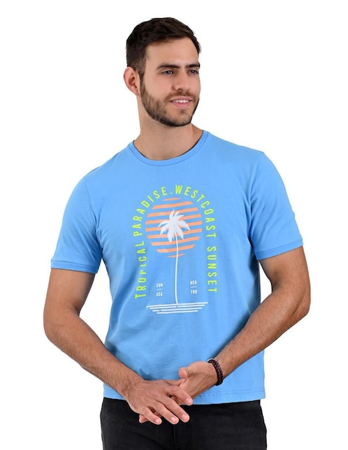Playera Supply cuello redondo para hombre