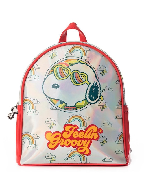 Mochila casual Snoopy Arcoíris unisex
