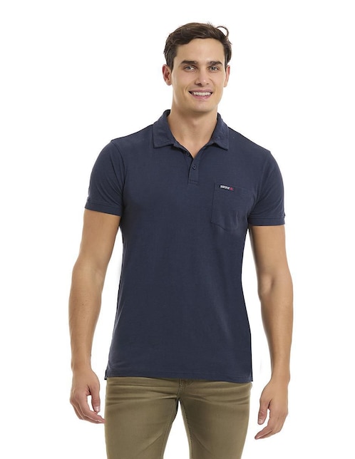 Playera tipo polo Buffalo Jeans David Bitton para hombre