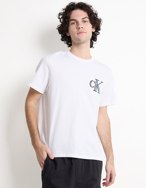 Playera Calvin Klein cuello redondo para hombre