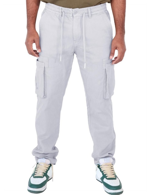 Jogger regular roosevelt sin familia o colección french-le2404 "estampado" liso con bolsillos "para hombre"