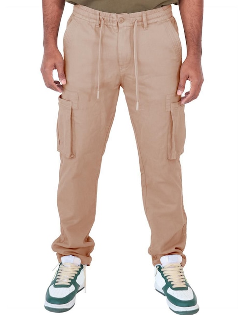 Jogger regular con bolsillos para hombre 1