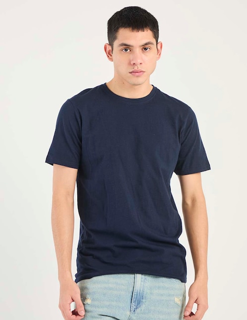 Playera cuello redondo para hombre 1