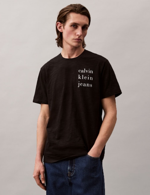 Playera Calvin Klein cuello redondo para hombre