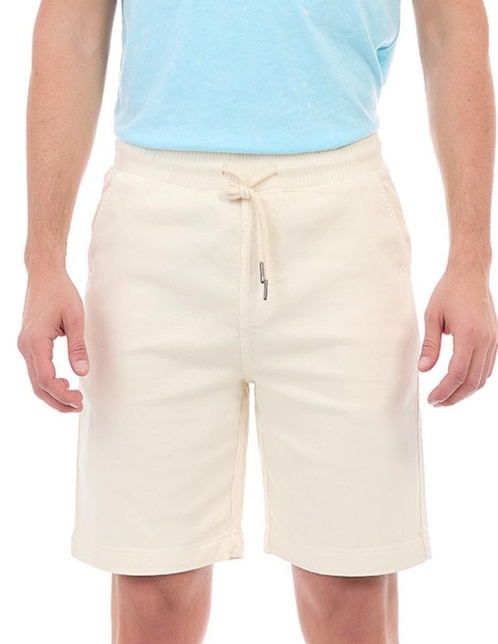 Bermuda Buffalo Jeans David Bitton de algodón para hombre